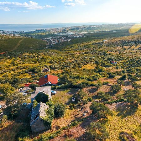 Olive Garden House In Zrnovnica With A View & Bbq Villa Kültér fotó